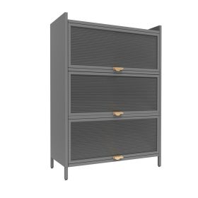 4-Level Flip Door Cabinet